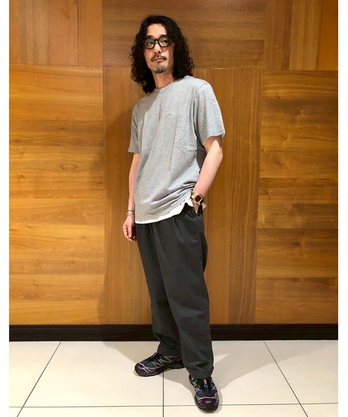 BROOKLYN OVERALL(ブルックリンオーバーオール)の「BROOKLYN OVERALL オーガニックコットン クルーネックTシャツ(Tシャツ/カットソー・メンズ・ネイビー/グレー/ホワイト/ブラック・L/XL/M)」の21枚目の写真