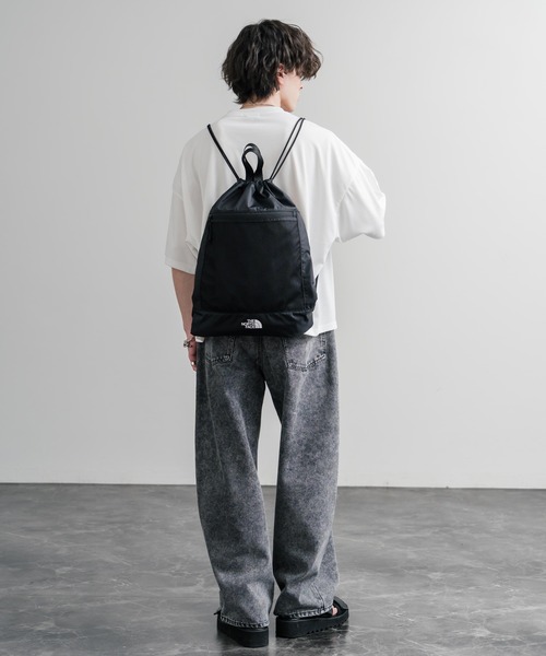 THE NORTH FACE(ザノースフェイス)の「日本未展開モデル THE NORTH FACE ザ・ノースフェイス WHITE LABEL STANDARD MULTI BAG ナップサック リュック(バックパック/リュック・メンズ・ブラック・FREE)」の7枚目の写真