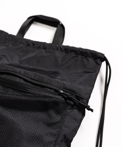 THE NORTH FACE(ザノースフェイス)の「日本未展開モデル THE NORTH FACE ザ・ノースフェイス WHITE LABEL STANDARD MULTI BAG ナップサック リュック(バックパック/リュック・メンズ・ブラック・FREE)」の14枚目の写真