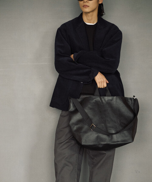 【未使用】Firsthand 2WAYレザーメッセンジャーバッグ 牛革 レザー Firsthand/ファーストハンド 2WAY Leather Messenger Bag / 2WAYレザー