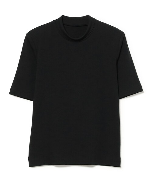 EFFE BEAMS(エッフェビームス)の「パテッド フライス ハーフスリーブ カットソー(Tシャツ/カットソー・レディース・ホワイト/ブラック・ONE SIZE)」の2枚目の写真
