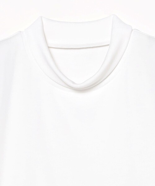 EFFE BEAMS(エッフェビームス)の「パテッド フライス ハーフスリーブ カットソー(Tシャツ/カットソー・レディース・ホワイト/ブラック・ONE SIZE)」の12枚目の写真