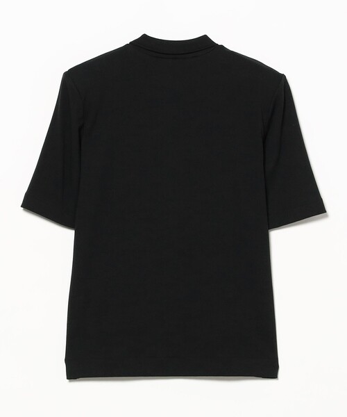 EFFE BEAMS(エッフェビームス)の「パテッド フライス ハーフスリーブ カットソー(Tシャツ/カットソー・レディース・ホワイト/ブラック・ONE SIZE)」の4枚目の写真