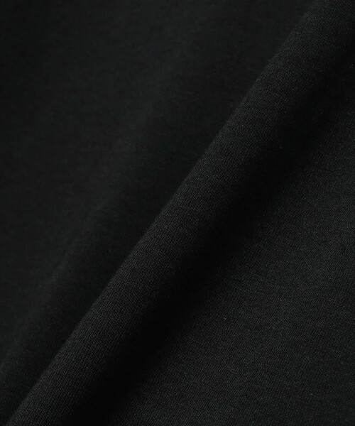 EFFE BEAMS(エッフェビームス)の「パテッド フライス ハーフスリーブ カットソー(Tシャツ/カットソー・レディース・ホワイト/ブラック・ONE SIZE)」の3枚目の写真