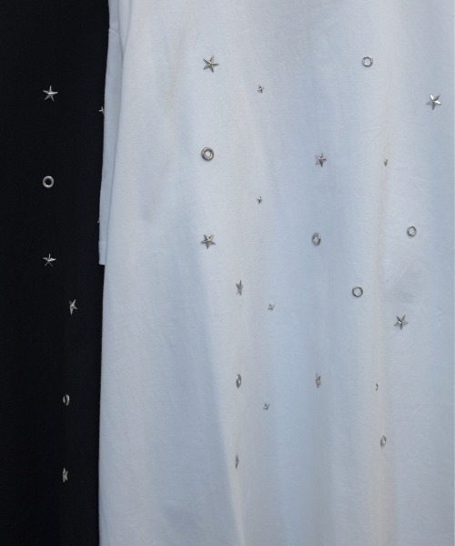 VACANCY(ヴァカンシー)の「スタッズオーバーTシャツ/ユニセックス(Tシャツ/カットソー・レディース・ホワイト/ブラック・FREE)」の16枚目の写真