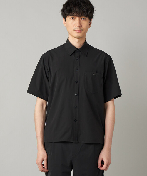 COMME CA MEN（コムサメン）の「【撥水】【COMME CA MEN BLACK】4WAYテック半袖シャツ（シャツ/ブラウス・メンズ・ブラック/チャコールグレー・M/L）」の20枚目の写真