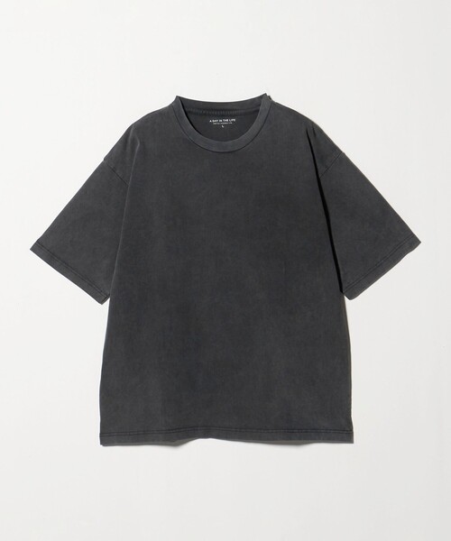 A DAY IN THE LIFE UNITED ARROWS（アデイインザライフユナイテッドアローズ）の「フェードカラー リラックス カットソー＜A DAY IN THE LIFE＞（Tシャツ/カットソー・メンズ・コバルトブルー/ベージュ/ブラック・L/M）」の2枚目の写真