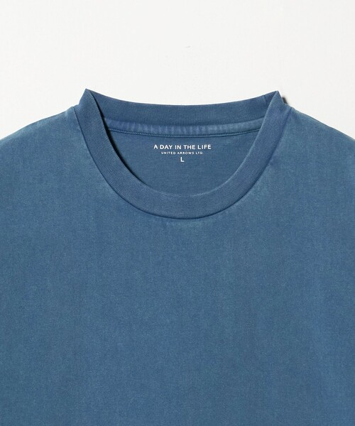 A DAY IN THE LIFE UNITED ARROWS（アデイインザライフユナイテッドアローズ）の「フェードカラー リラックス カットソー＜A DAY IN THE LIFE＞（Tシャツ/カットソー・メンズ・コバルトブルー/ベージュ/ブラック・L/M）」の5枚目の写真
