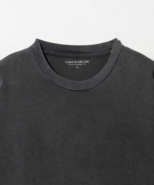 A DAY IN THE LIFE UNITED ARROWS（アデイインザライフユナイテッドアローズ）の「フェードカラー リラックス カットソー＜A DAY IN THE LIFE＞（Tシャツ/カットソー・メンズ・コバルトブルー/ベージュ/ブラック・L/M）」の9枚目の写真