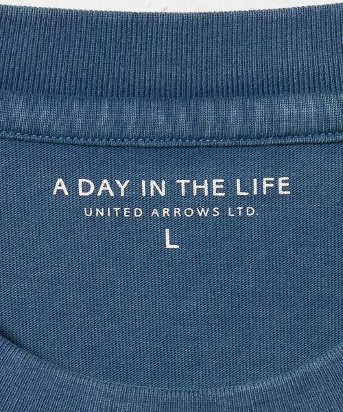 A DAY IN THE LIFE UNITED ARROWS（アデイインザライフユナイテッドアローズ）の「フェードカラー リラックス カットソー＜A DAY IN THE LIFE＞（Tシャツ/カットソー・メンズ・コバルトブルー/ベージュ/ブラック・L/M）」の15枚目の写真