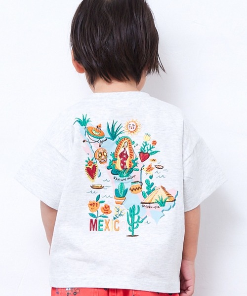 セール】メキシコ刺繍Tシャツ（Tシャツ/カットソー）｜Fluffy BROTHERS