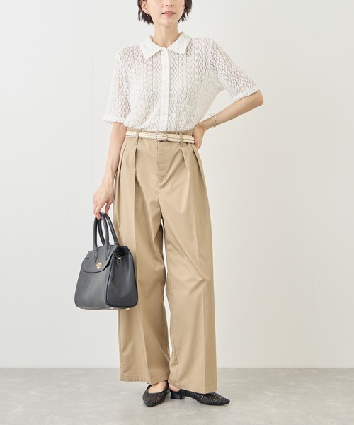 ROPE' PICNIC(ロペピクニック)の「メッシュミュールパンプス(パンプス・レディース・ブラック/ブラウン・S/M/L)」の22枚目の写真