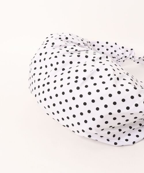 MASHIRO（マシロ）の「【MASHIRO】ドット柄ギャザー3WAYショルダーバッグ コード(MA/EKW155)（ショルダーバッグ・レディース・ホワイト/ブラック・FREE）」の12枚目の写真