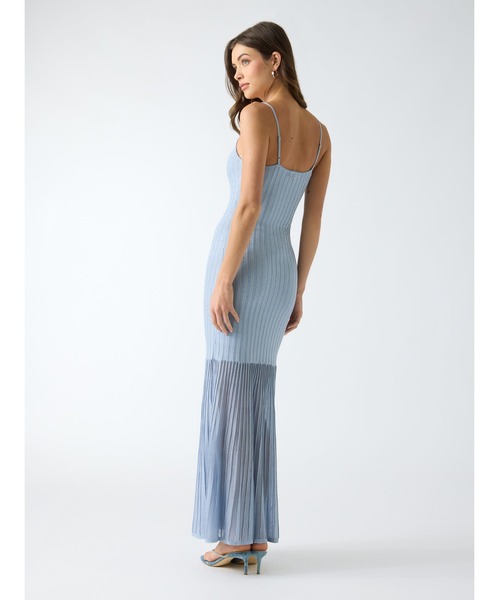 MEENA Ribbed Sheer Skirt ワンピース ドレス | GUESS(ゲス) JAPAN