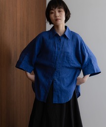 《ウタオ》フレンチリネンドルマンシャツ
