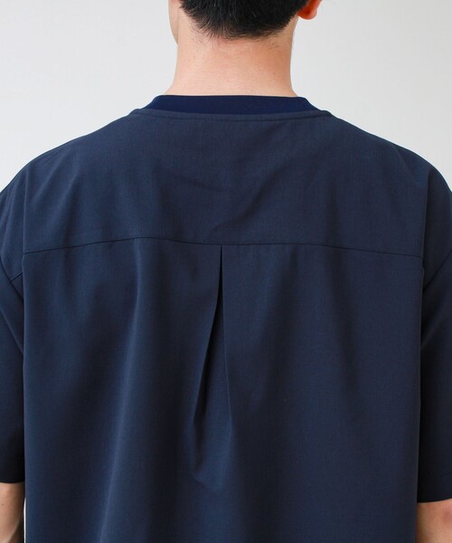 GLOSTER（グロスター）の「【COOLMAX/セットアップ着用可能】ポリトロプルオーバーTシャツ（Tシャツ/カットソー・メンズ・ブラック/グレー/ベージュ/ネイビー・L/M/S）」の18枚目の写真
