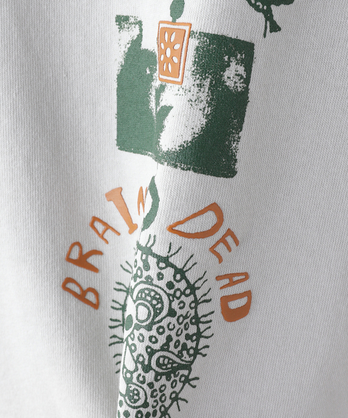 BRAIN DEAD(ブレインデット)の「BRAIN DEAD / ブレインデッド THERE IS A WAY T-SHIRT(Tシャツ/カットソー・メンズ・グレー・MEDIUM/LARGE)」の2枚目の写真