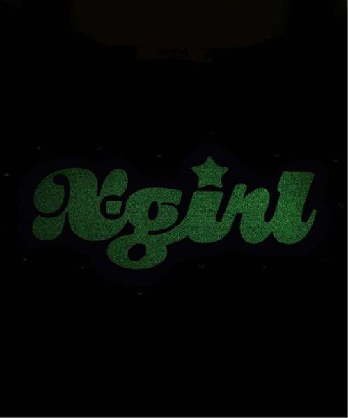 X-girl Stages(エックスガールステージス)の「蓄光ロゴ 肩あきシャーリング半袖Tシャツ(Tシャツ/カットソー・キッズ・ブラック/ライトブルー・120cm/130cm/140cm/100cm/110cm/90cm)」の18枚目の写真