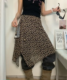 meJane | 総柄シフォン ラップシアースカート(スカート)