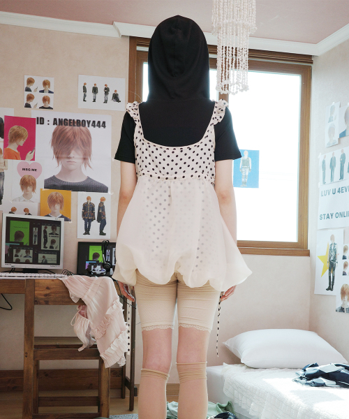 HETIT(ヘティ)の「レースバイカーショーツ(ベージュ)(その他パンツ・レディース・その他・FREE)」の6枚目の写真
