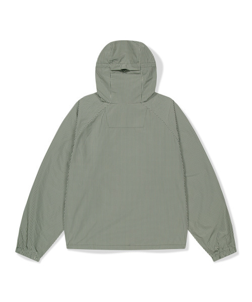 WKNDRS（ウィーキャンドース）の「AP CHECKERD HOODIE JACKET (KHAKI)（ナイロンジャケット・レディース・その他・X-LARGE/LARGE/MEDIUM）」の2枚目の写真