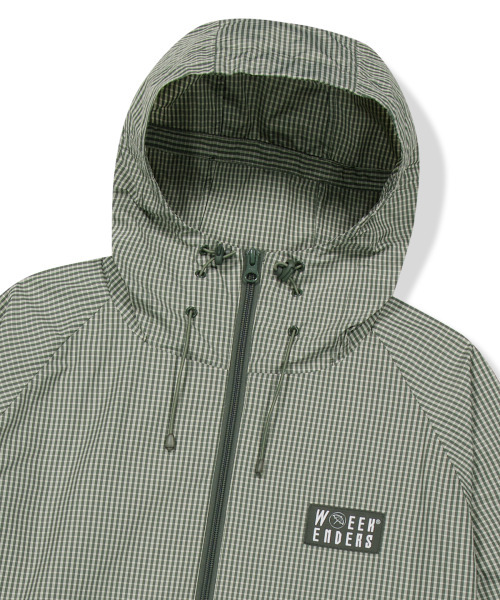 WKNDRS（ウィーキャンドース）の「AP CHECKERD HOODIE JACKET (KHAKI)（ナイロンジャケット・レディース・その他・X-LARGE/LARGE/MEDIUM）」の3枚目の写真