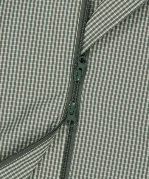 WKNDRS（ウィーキャンドース）の「AP CHECKERD HOODIE JACKET (KHAKI)（ナイロンジャケット・レディース・その他・X-LARGE/LARGE/MEDIUM）」の4枚目の写真