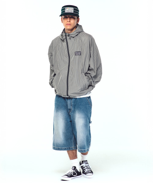 WKNDRS（ウィーキャンドース）の「AP CHECKERD HOODIE JACKET (KHAKI)（ナイロンジャケット・レディース・その他・X-LARGE/LARGE/MEDIUM）」の9枚目の写真