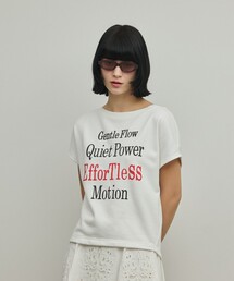 ルーズロゴTシャツ