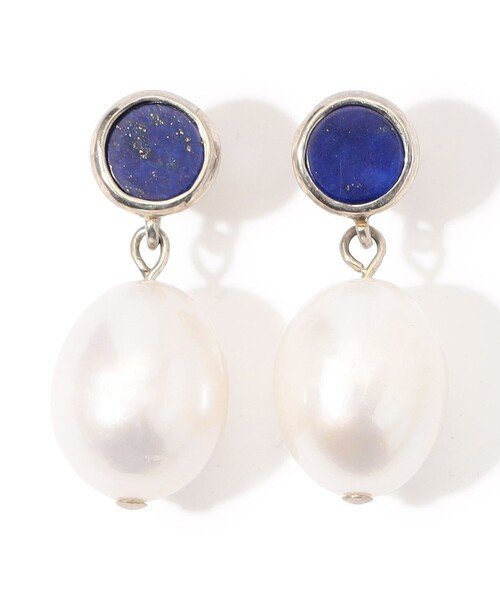 SOPHIE BUHAI(ソフィーブハイ)の「SOPHIE BUHAI Neue Pearl Lapis ピアス(ピアス(両耳用)・レディース・ブルー系その他・FREE)」の1枚目の写真