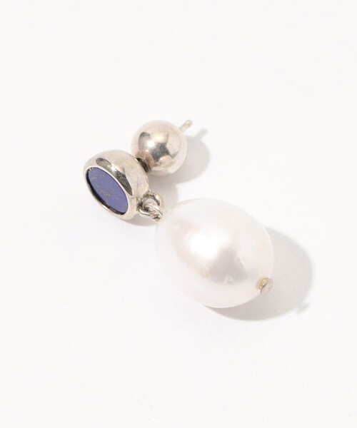 SOPHIE BUHAI(ソフィーブハイ)の「SOPHIE BUHAI Neue Pearl Lapis ピアス(ピアス(両耳用)・レディース・ブルー系その他・FREE)」の3枚目の写真