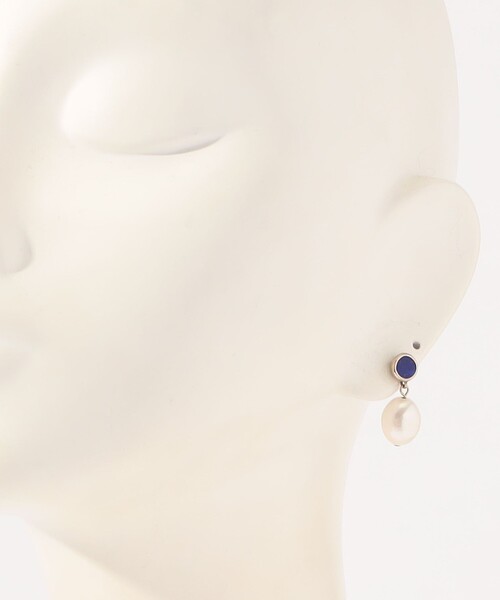 SOPHIE BUHAI(ソフィーブハイ)の「SOPHIE BUHAI Neue Pearl Lapis ピアス(ピアス(両耳用)・レディース・ブルー系その他・FREE)」の5枚目の写真