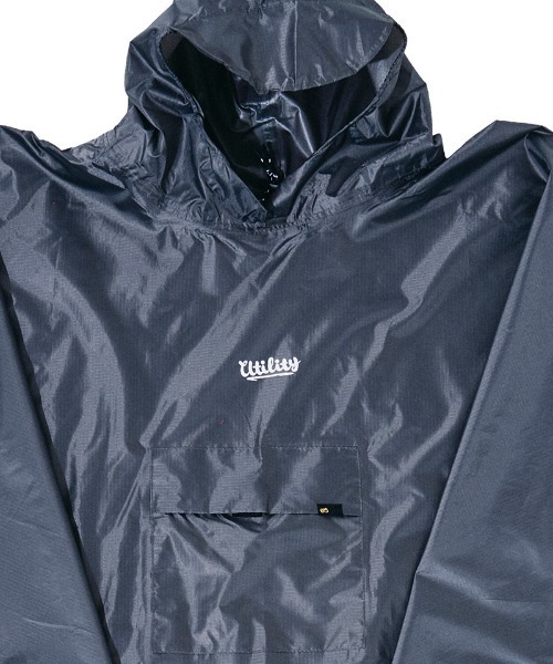 EFFECTEN(エフェクテン)の「mj11633-Utility rain poncho 3WAYレインポンチョ(efdig-23)(ポンチョ・メンズ・グレー/グレー系その他・FREE)」の5枚目の写真