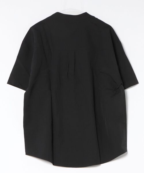 IO（イオ）（イオ）の「KUNG-FU SHIRT カンフーシャツ チャイナシャツ キレイめ 無地 半袖 シャツ / CTTP-004（シャツ/ブラウス・レディース・ブラック・LARGE/MEDIUM/SMALL）」の6枚目の写真