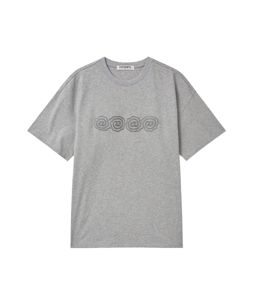INTEMPOMOOD(インテンポムード)の「スクロールメイズTシャツ : 3カラー(Tシャツ/カットソー・メンズ・グレー/ネイビー/タン・MEDIUM/LARGE)」の10枚目の写真
