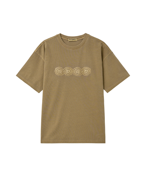 INTEMPOMOOD(インテンポムード)の「スクロールメイズTシャツ : 3カラー(Tシャツ/カットソー・メンズ・グレー/ネイビー/タン・MEDIUM/LARGE)」の14枚目の写真