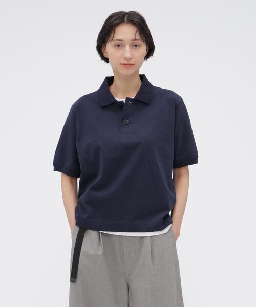 MARL COTTON JERSEY TOP（Tシャツ/カットソー）｜MHL.（エムエイチエル