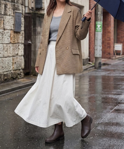 MAISON BREEZE(メゾンブリーズ)の「【MAISON BREEZE】レインショートブーツ 梅雨対策 LON(レインシューズ・レディース・ブラック/ダークブラウン・LL/L/M)」の16枚目の写真