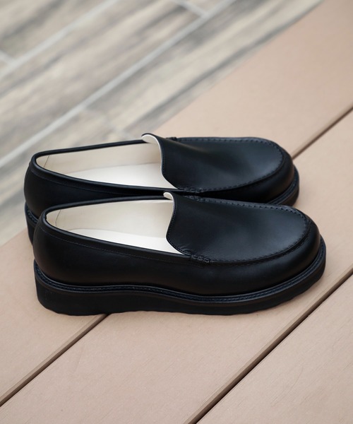 foot the coacher（フットザコーチャー）の「FAT LOAFER（ローファー・メンズ・ブラック・7h/8h）」の5枚目の写真