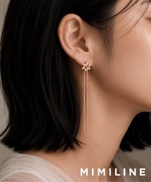 モチーフロングピアス