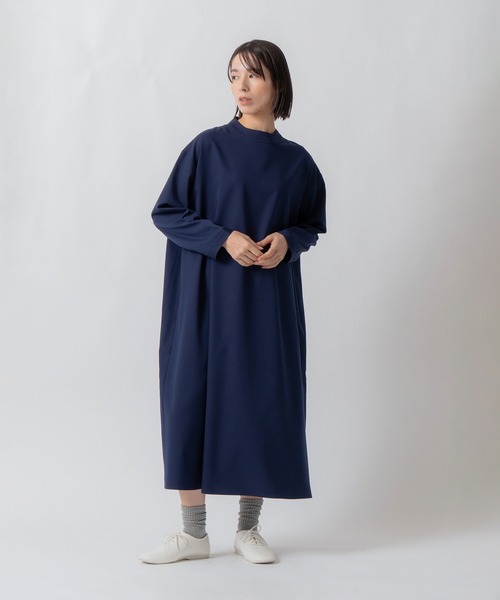 Kelen（ケレン）の「「KELEN / ケレン」バックプリーツデザインワンピース（ワンピース・レディース・ネイビー/ブラック/チャコールグレー/グレイッシュベージュ・S/M）」の12枚目の写真