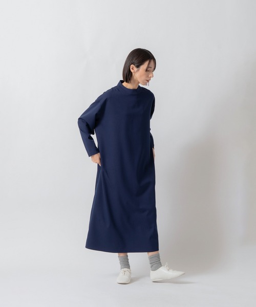 Kelen（ケレン）の「「KELEN / ケレン」バックプリーツデザインワンピース（ワンピース・レディース・ネイビー/ブラック/チャコールグレー/グレイッシュベージュ・S/M）」の13枚目の写真