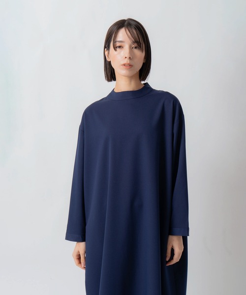 Kelen（ケレン）の「「KELEN / ケレン」バックプリーツデザインワンピース（ワンピース・レディース・ネイビー/ブラック/チャコールグレー/グレイッシュベージュ・S/M）」の14枚目の写真