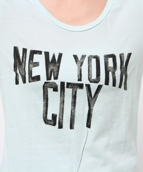 JUNK FOOD(ジャンクフード)の「NEW YORK CITY ニューヨークシティ Tシャツ(Tシャツ/カットソー・レディース・ミント・X-LARGE)」の7枚目の写真