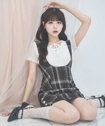 Belle Charme】Side Belt Pleats Rib Skirt（スカート）｜OLIVE des