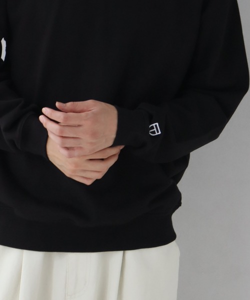 NEWTRAL（ニュートラル）の「【NEWTRAL/ニュートラル】11.2oz Standard Emblem CN Sweat / 11.2オンス スタンダード ワンポイントエンブレム クルーネックスウェット（スウェット・メンズ・ネイビー/ホワイト/ブラック/ヘザーグレー/アッシュグレー/ダークグリーン・M/L/S/XL）」の21枚目の写真