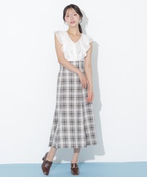 バックリボンマーメイドスカート