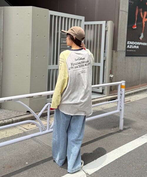 SOUNDSGOOOOD(サウンズグッド)の「【SOUNDS GOOOD】タイダイラグランプリントTEE(Tシャツ/カットソー・メンズ・ブラック/ライトグレー・ONE SIZE)」の4枚目の写真