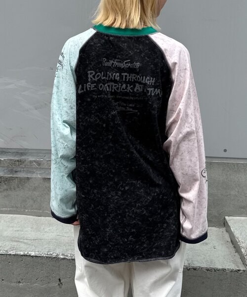 SOUNDSGOOOOD(サウンズグッド)の「【SOUNDS GOOOD】タイダイラグランプリントTEE(Tシャツ/カットソー・メンズ・ブラック/ライトグレー・ONE SIZE)」の9枚目の写真