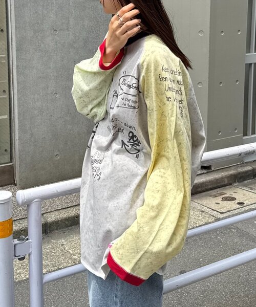SOUNDSGOOOOD(サウンズグッド)の「【SOUNDS GOOOD】タイダイラグランプリントTEE(Tシャツ/カットソー・メンズ・ブラック/ライトグレー・ONE SIZE)」の14枚目の写真